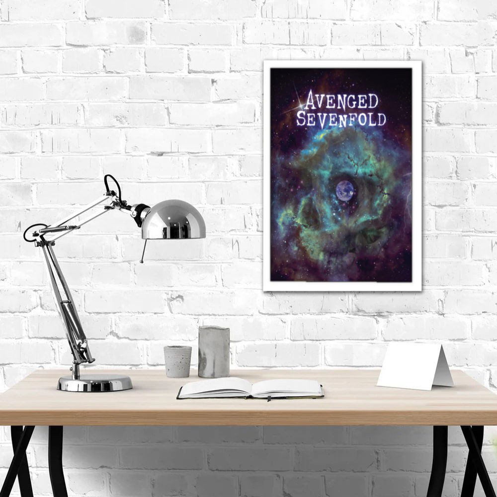 تابلو پینکمن طرح گروه Avenged Sevenfold Avenged Sevenfold Seize Day Avenged Sevenfold Seize The Day 30 Jm