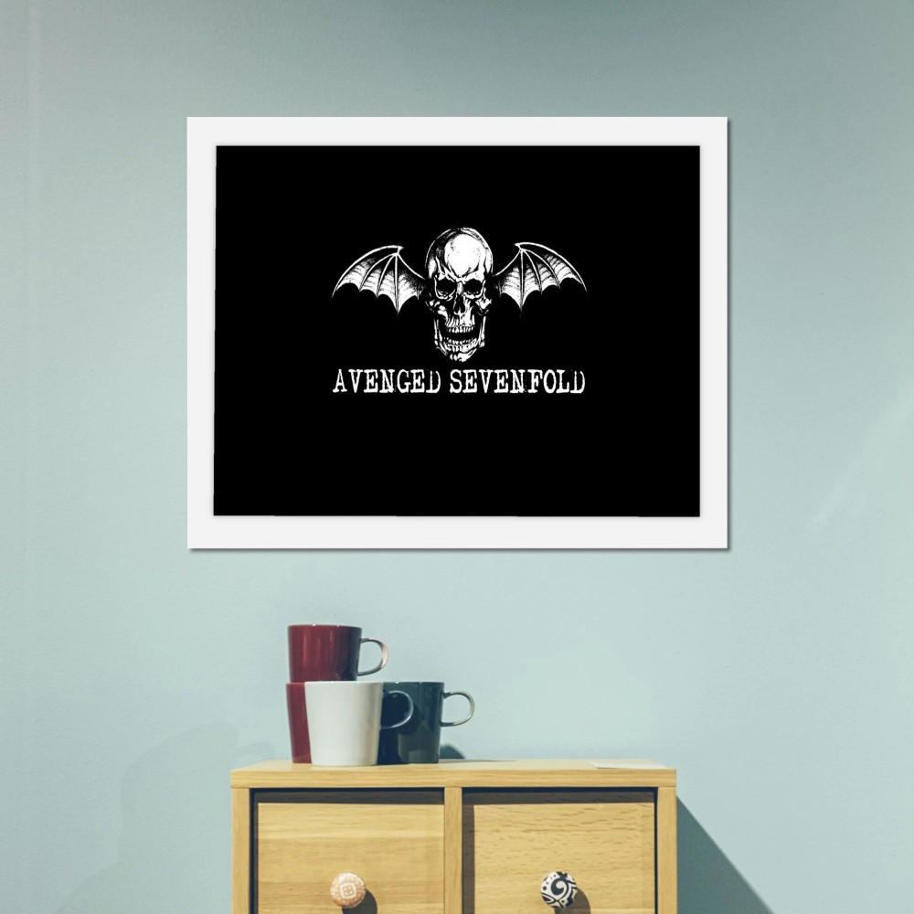 تابلو پینکمن طرح گروه Avenged Sevenfold Avenged Sevenfold Seize Day Avenged Sevenfold Seize The Day 19 Jm