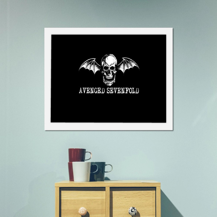 تابلو پینکمن طرح گروه Avenged Sevenfold Avenged Sevenfold Seize Day Avenged Sevenfold Seize The Day 19 Jm