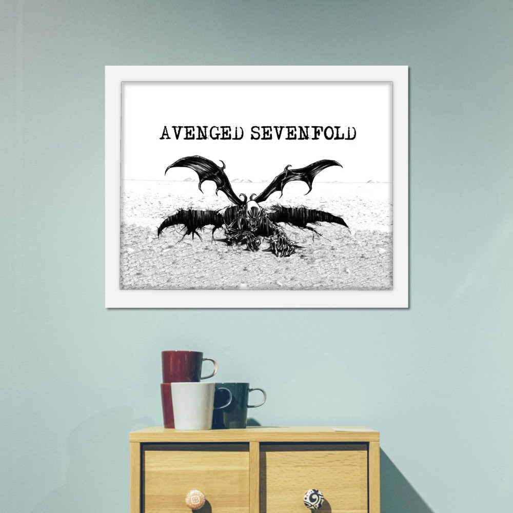 تابلو پینکمن طرح گروه Avenged Sevenfold Avenged Sevenfold Seize Day Avenged Sevenfold Seize The Day 16 Jm