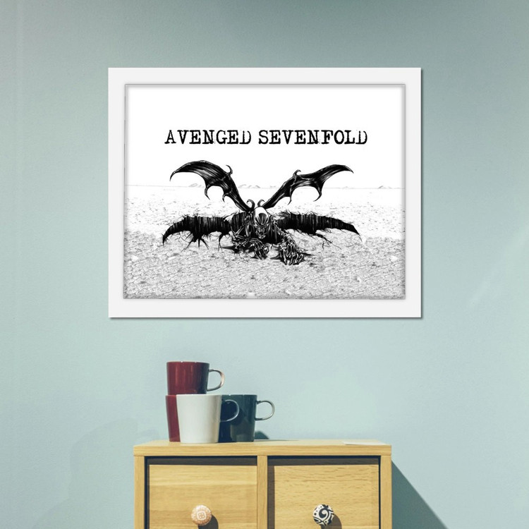 تابلو پینکمن طرح گروه Avenged Sevenfold Avenged Sevenfold Seize Day Avenged Sevenfold Seize The Day 16 Jm