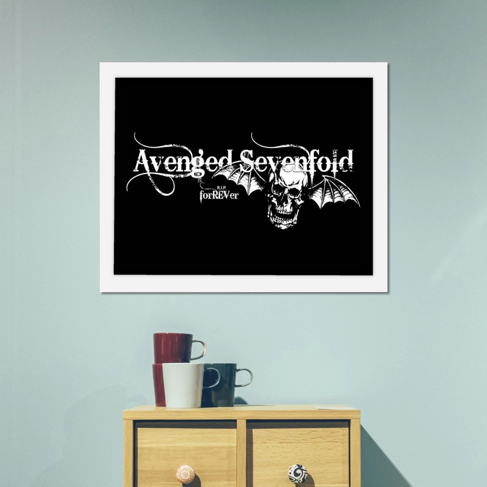 تابلو پینکمن طرح گروه Avenged Sevenfold Avenged Sevenfold Seize Day Avenged Sevenfold Seize The Day 10 Jm