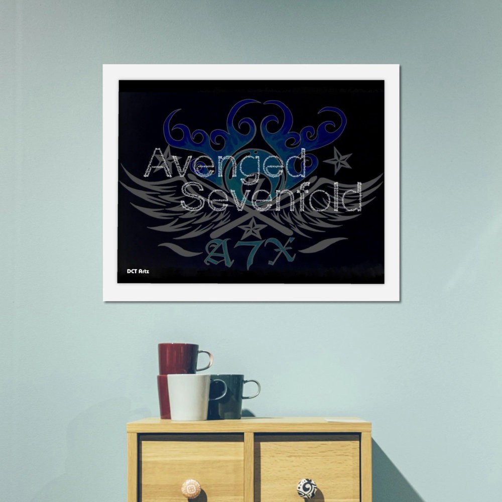 تابلو پینکمن طرح گروه Avenged Sevenfold Avenged Sevenfold Rev Avenged Sevenfold The Rev 5 Jm