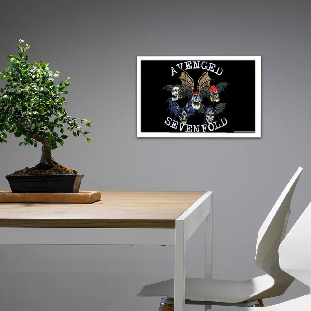 تابلو پینکمن طرح گروه Avenged Sevenfold Avenged Sevenfold Rev Avenged Sevenfold The Rev 43 Jm