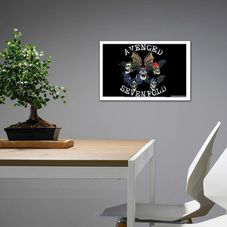 تابلو پینکمن طرح گروه Avenged Sevenfold Avenged Sevenfold Rev Avenged Sevenfold The Rev 43 Jm