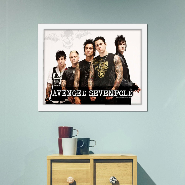 تابلو پینکمن طرح گروه Avenged Sevenfold Avenged Sevenfold Rev Avenged Sevenfold The Rev 32 Jm