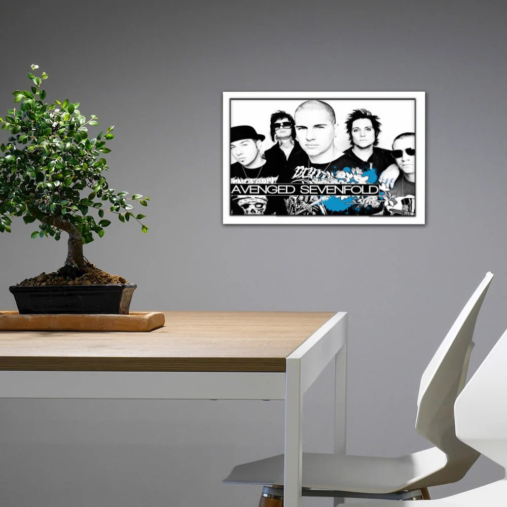 تابلو پینکمن طرح گروه Avenged Sevenfold Avenged Sevenfold Rev Avenged Sevenfold The Rev 29 Jm