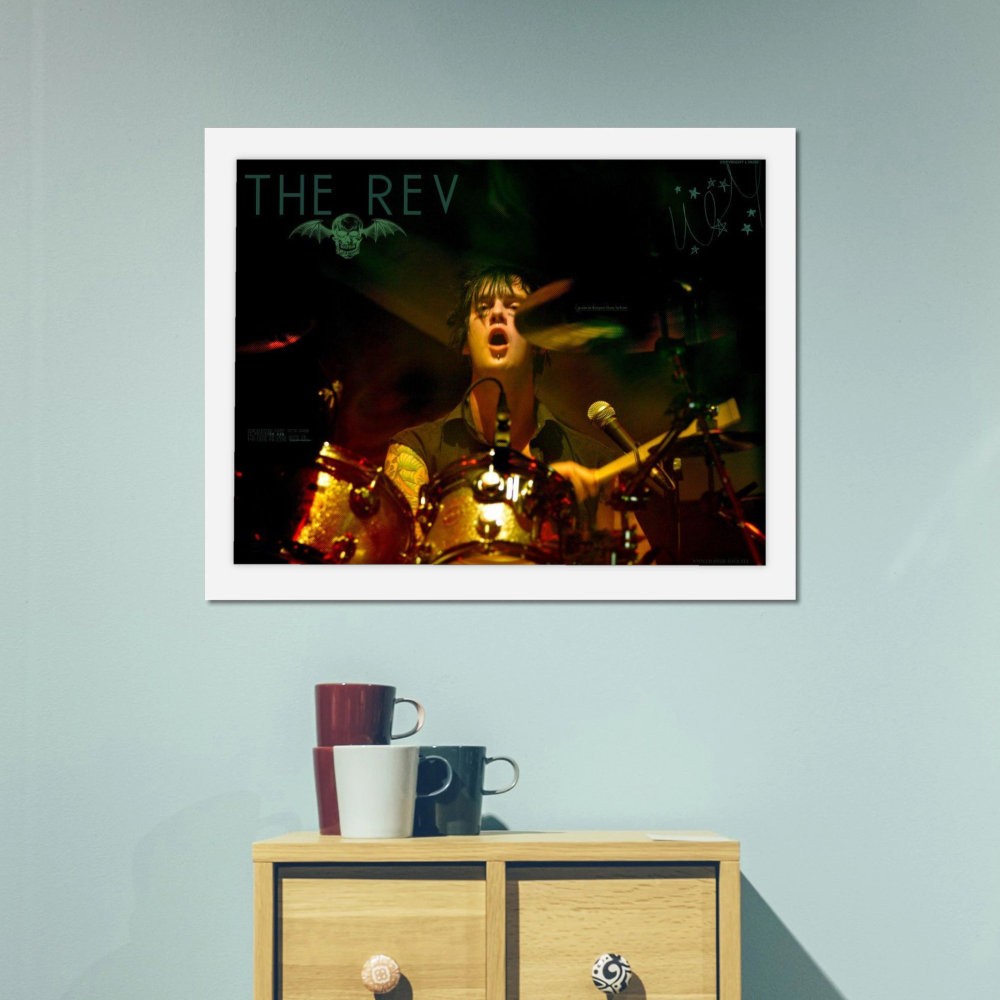 تابلو پینکمن طرح گروه Avenged Sevenfold Avenged Sevenfold Rev Avenged Sevenfold The Rev 28 Jm