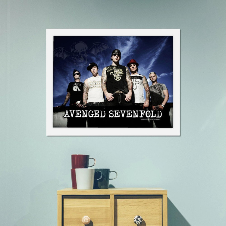 تابلو پینکمن طرح گروه Avenged Sevenfold Avenged Sevenfold Rev Avenged Sevenfold The Rev 17 Jm