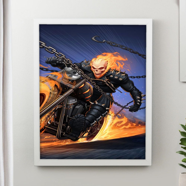 تابلو پینکمن طرح کمیک گوست رایدر Ghost Rider Comics 44 Jm