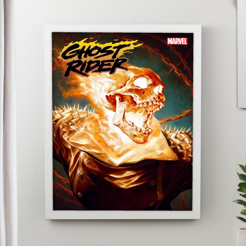 تابلو پینکمن طرح کمیک گوست رایدر Ghost Rider Comics 40 Jm