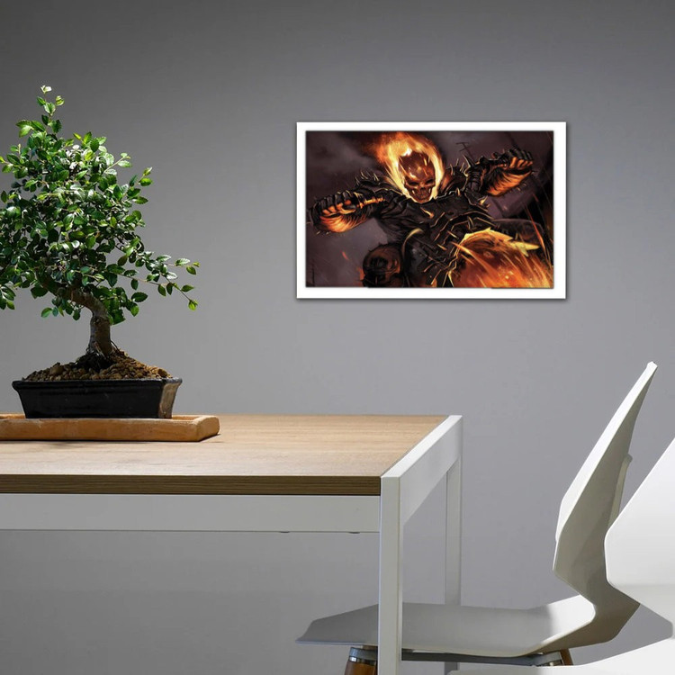 تابلو پینکمن طرح کمیک گوست رایدر Ghost Rider Comics 22 Jm