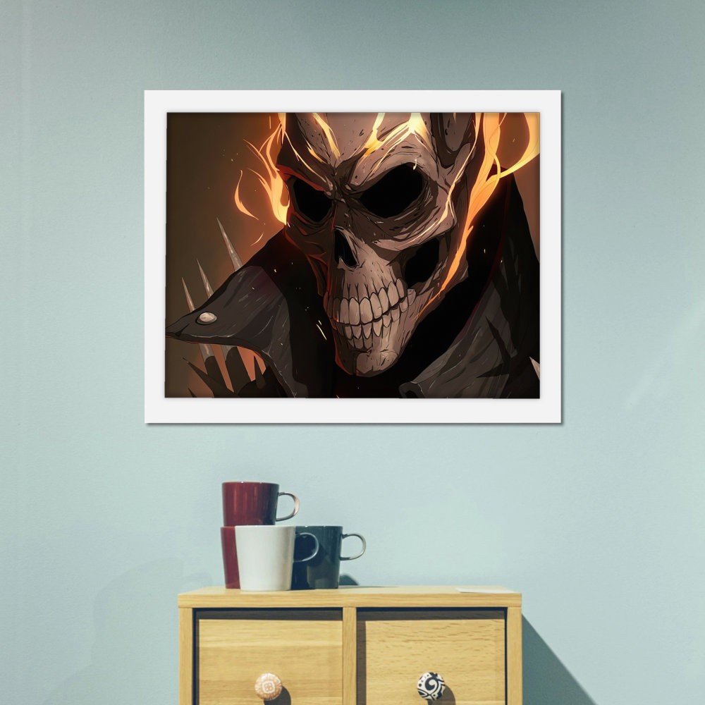 تابلو پینکمن طرح کمیک گوست رایدر Ghost Rider Comics 2 Jm