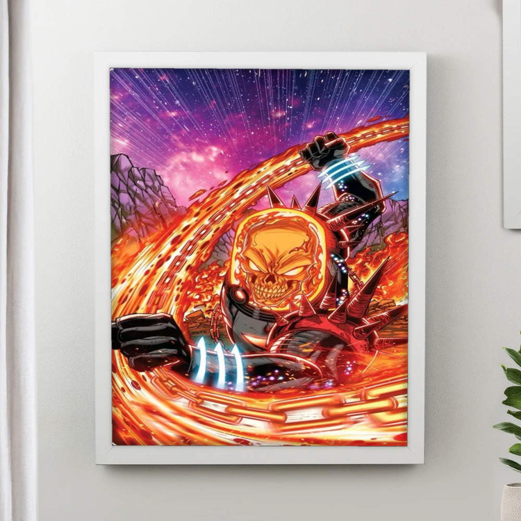 تابلو پینکمن طرح کمیک گوست رایدر Ghost Rider Comics 19 Jm