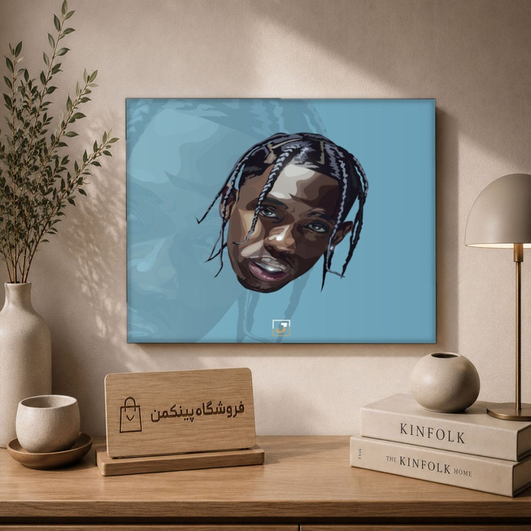 تابلو شاسی پینکمن طرح تراویس اسکات نسخه چهارم - Travis Scott کد Jm 58
