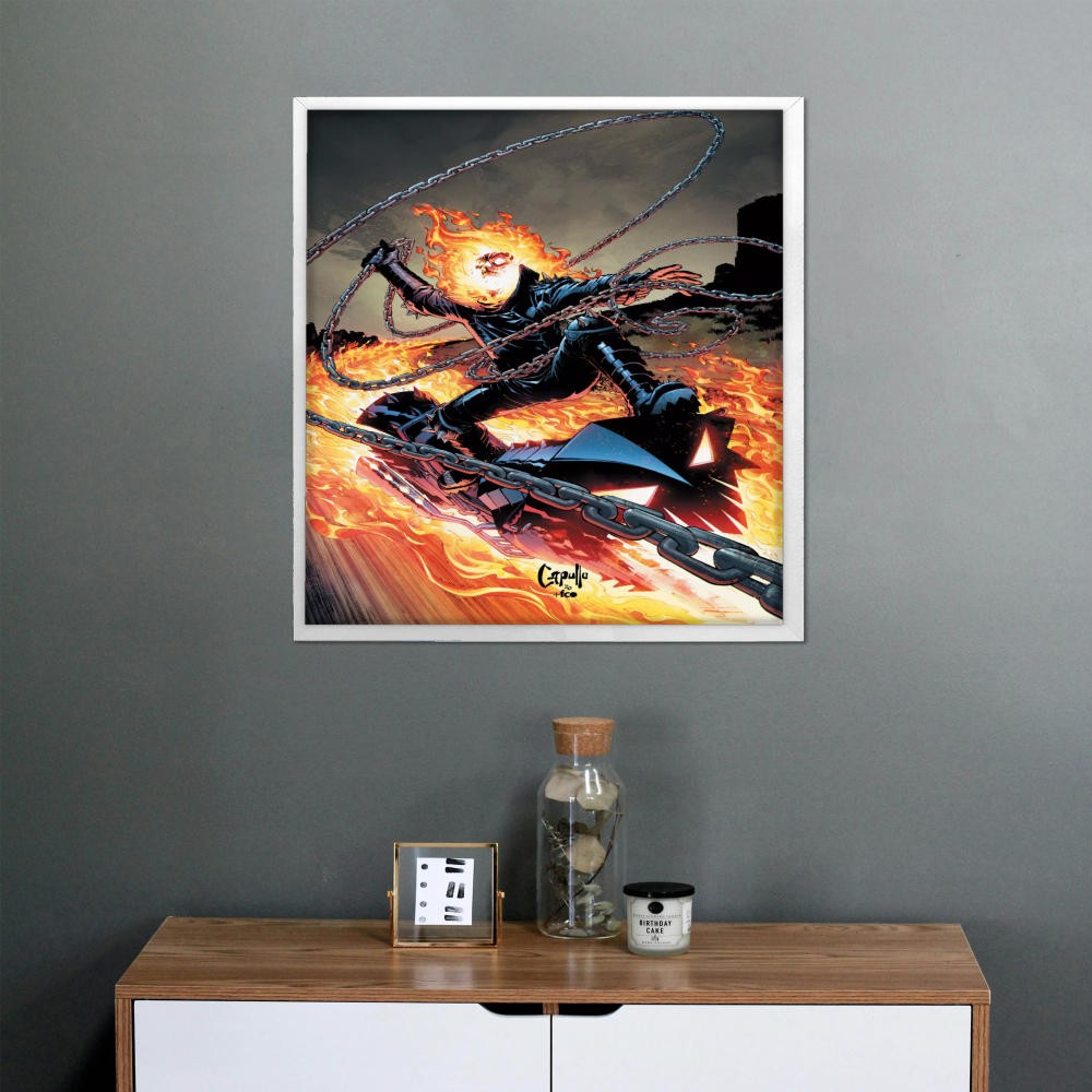 تابلو پینکمن طرح کمیک گوست رایدر Ghost Rider Comics 11 Jm