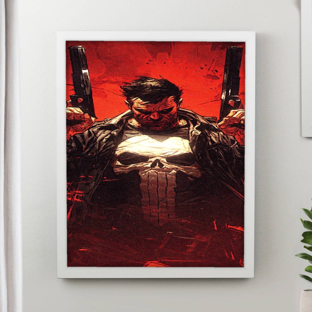 تابلو پینکمن طرح کمیک پانیشر Punisher Comics 32 Jm