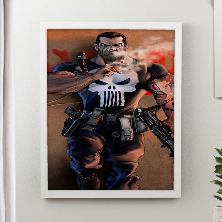 تابلو پینکمن طرح کمیک پانیشر Punisher Comics 31 Jm