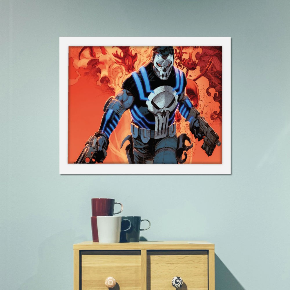 تابلو پینکمن طرح کمیک پانیشر Punisher Comics 26 Jm