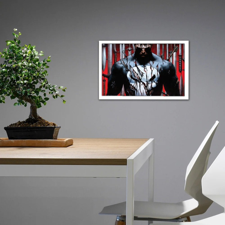 تابلو پینکمن طرح کمیک پانیشر Punisher Comics 21 Jm