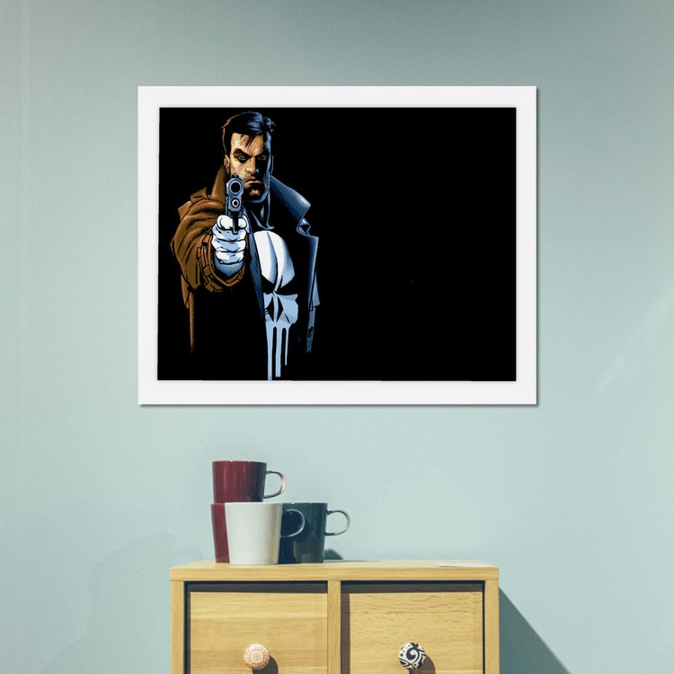 تابلو پینکمن طرح کمیک پانیشر Punisher Comics 17 Jm