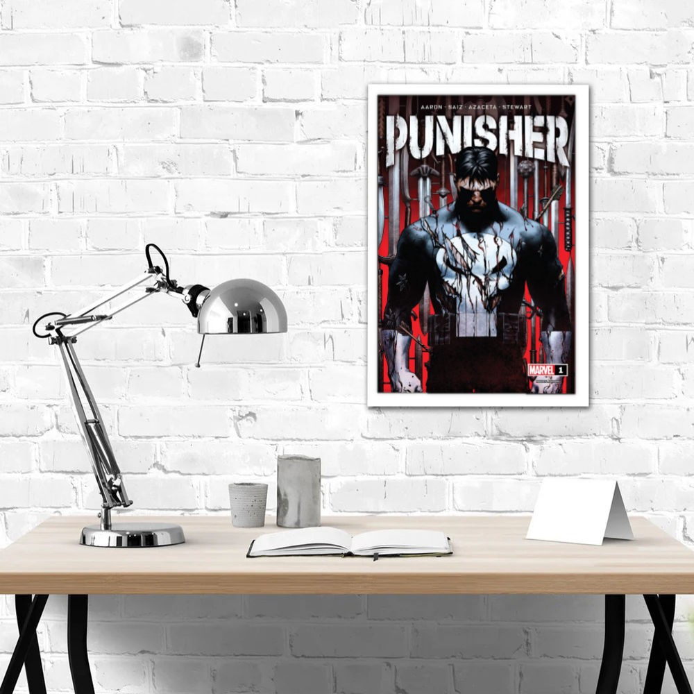 تابلو پینکمن طرح کمیک پانیشر Punisher Comics 16 Jm