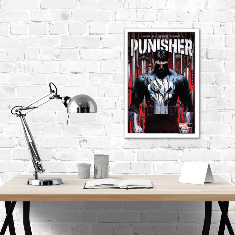 تابلو پینکمن طرح کمیک پانیشر Punisher Comics 16 Jm