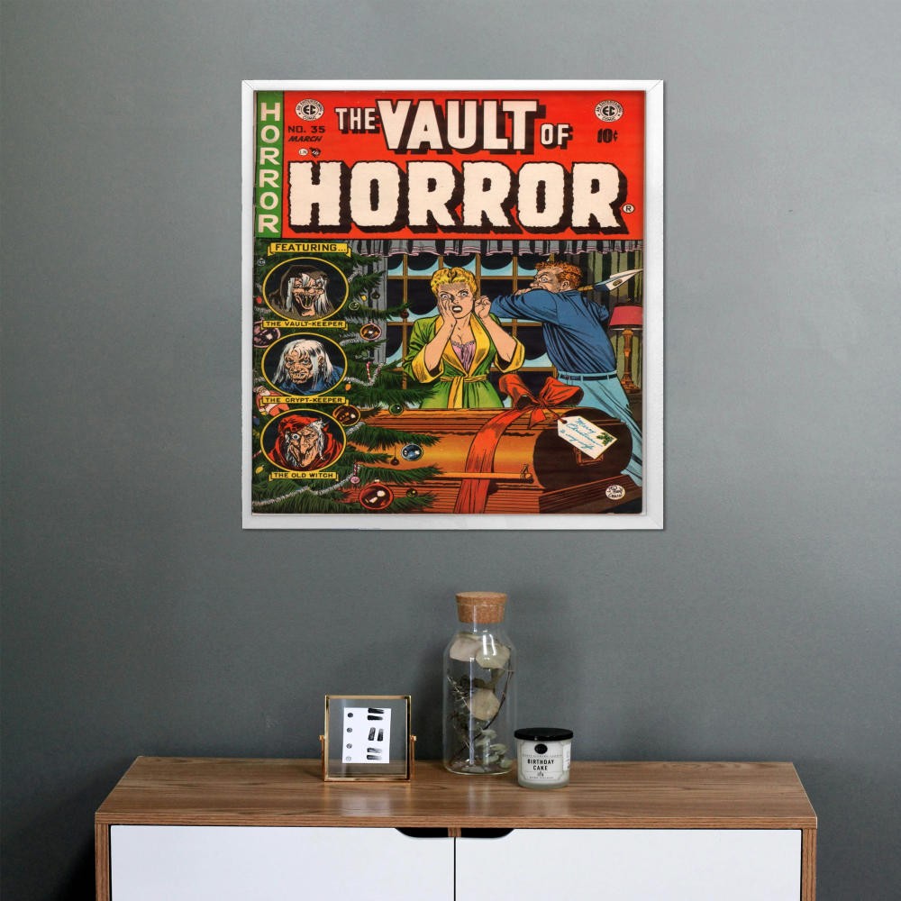 تابلو پینکمن طرح کمیک وینتیج Horror Vintage Horror Comic 5 Jm
