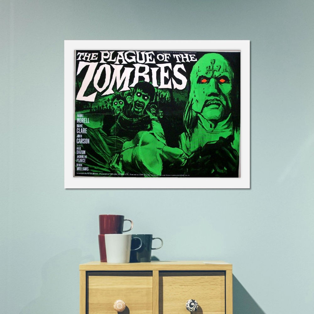 تابلو پینکمن طرح کمیک وینتیج Horror Vintage Horror Comic 24 Jm