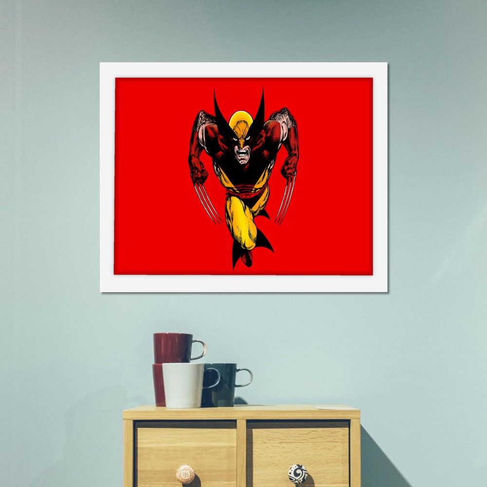تابلو پینکمن طرح کمیک ولورین Wolverine Comics 5 Jm