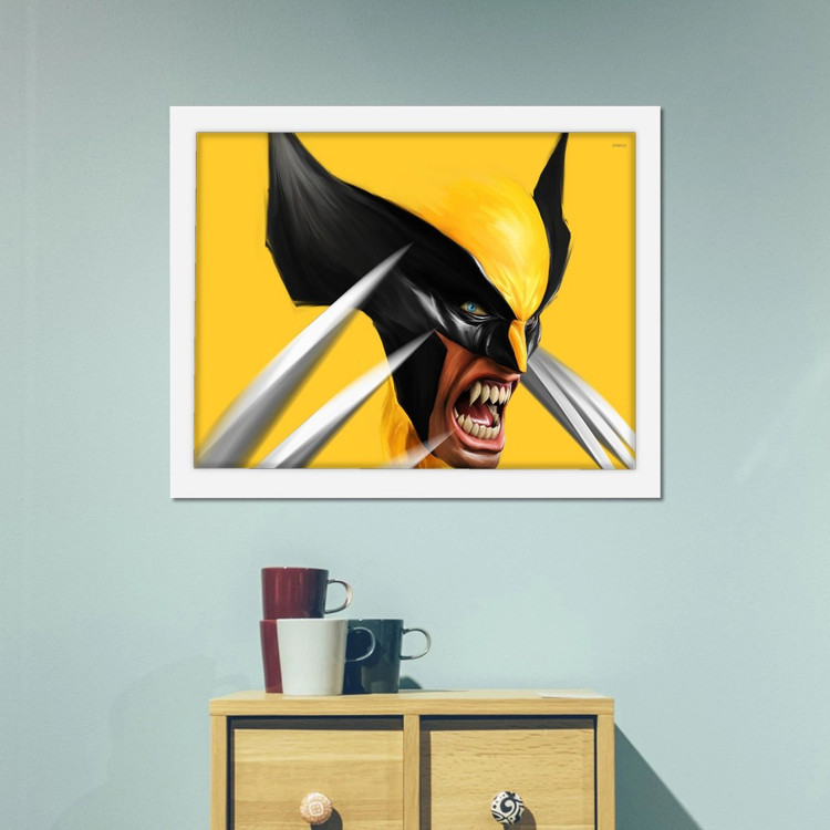 تابلو پینکمن طرح کمیک ولورین Wolverine Comics 21 Jm