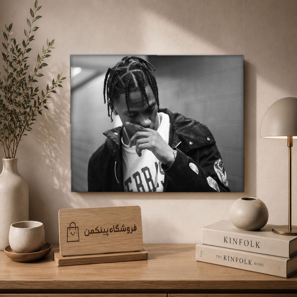 تابلو شاسی پینکمن طرح تراویس اسکات نسخه هشتم - Travis Scott HD کد Jm 2