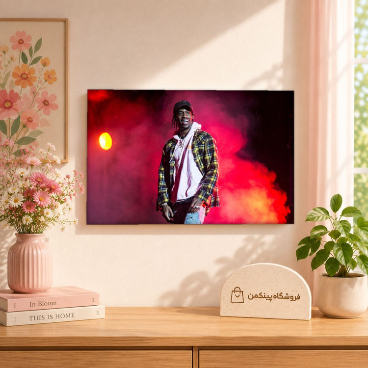 تابلو شاسی پینکمن طرح تراویس اسکات نسخه هشتم - Travis Scott HD کد Jm 13