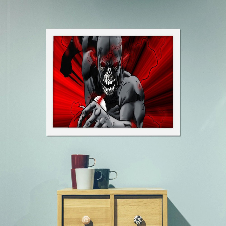 تابلو پینکمن طرح کمیک مشکی Flash Comic Black Flash 15 Jm