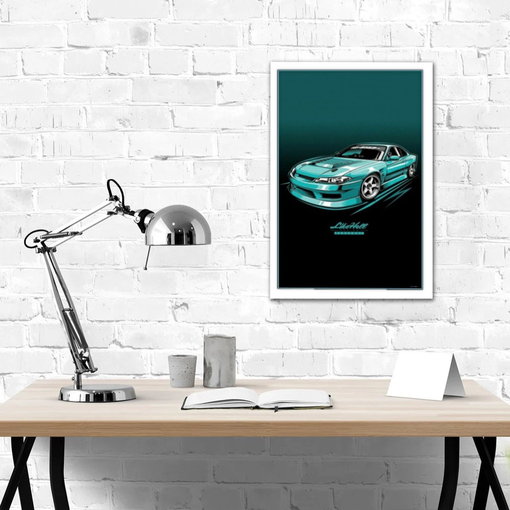 تابلو پینکمن طرح کمیک ماشین Comic Car 33 Jm
