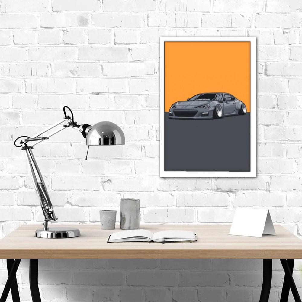 تابلو پینکمن طرح کمیک ماشین Comic Car 32 Jm