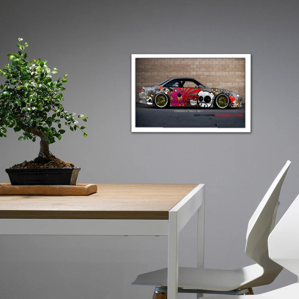 تابلو پینکمن طرح کمیک ماشین Comic Car 29 Jm