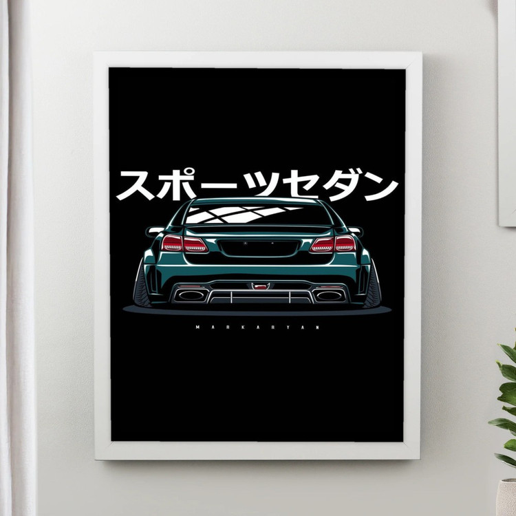 تابلو پینکمن طرح کمیک ماشین Comic Car 27 Jm