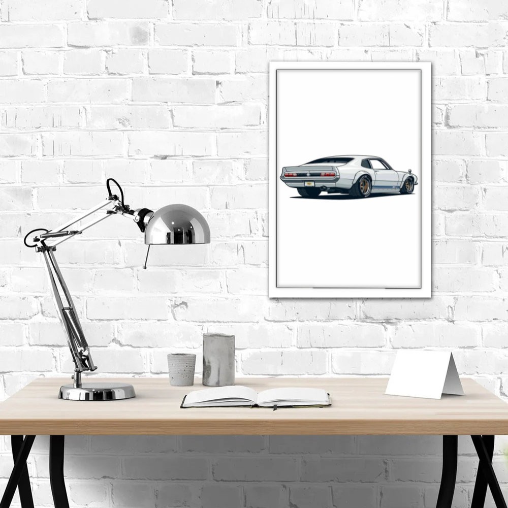 تابلو پینکمن طرح کمیک ماشین Comic Car 2 Jm