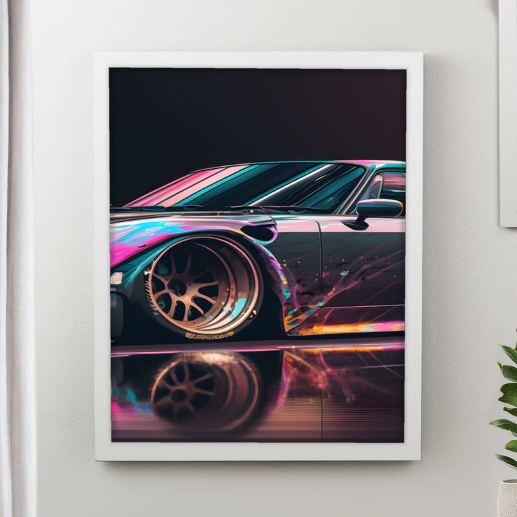 تابلو پینکمن طرح کمیک ماشین Comic Car 14 Jm