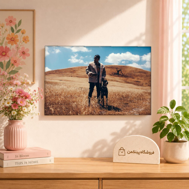 تابلو شاسی پینکمن طرح تراویس اسکات نسخه ششم - Travis Scott 4k PC کد Jm 3