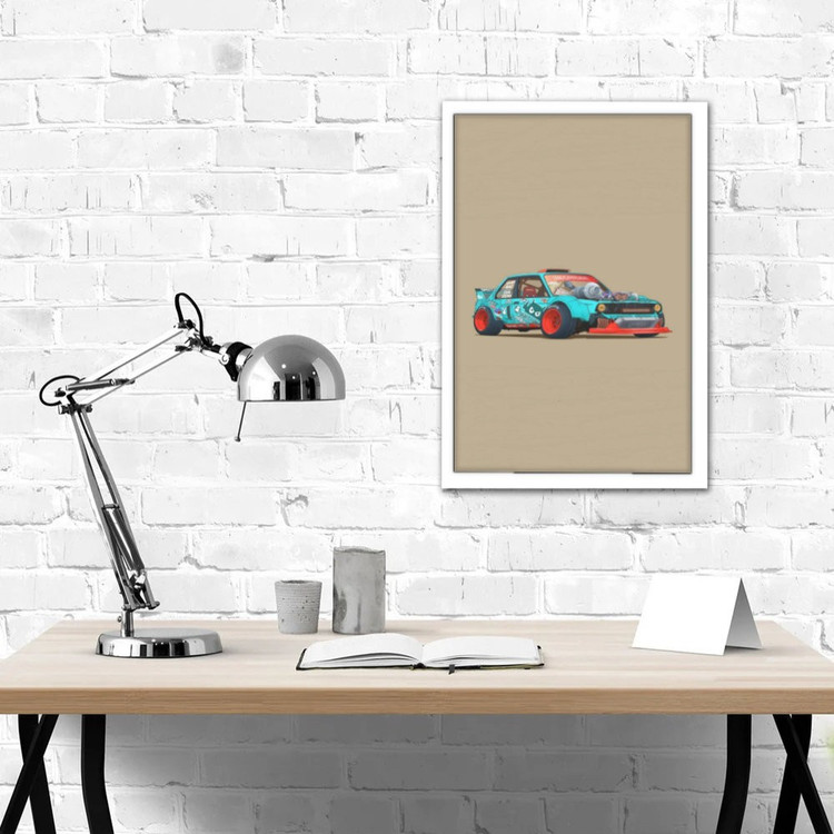 تابلو پینکمن طرح کمیک ماشین Comic Car 11 Jm