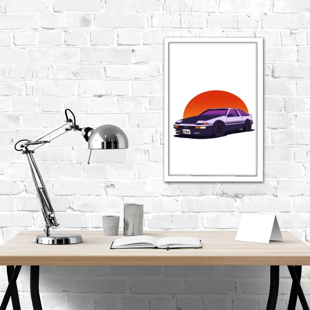 تابلو پینکمن طرح کمیک ماشین Comic Car 10 Jm