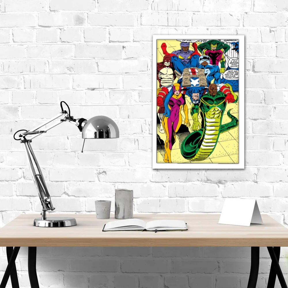 تابلو پینکمن طرح کمیک مارول Serpent Serpent Marvel Comics 1 Jm