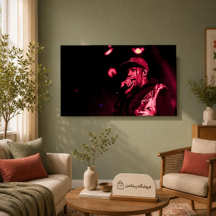 تابلو شاسی پینکمن طرح تراویس اسکات نسخه سیزدهم - Travis Scott PC 4k کد Jm 7