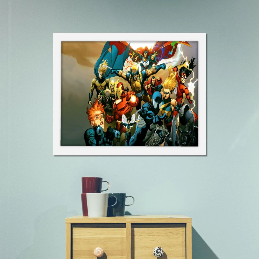 تابلو پینکمن طرح کمیک مارول Marvel Comic 50 Jm