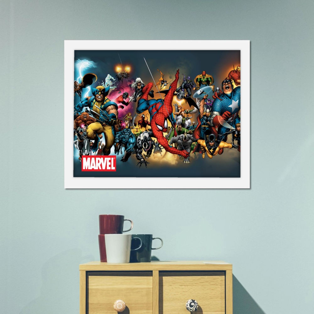 تابلو پینکمن طرح کمیک مارول Marvel Comic 5 Jm