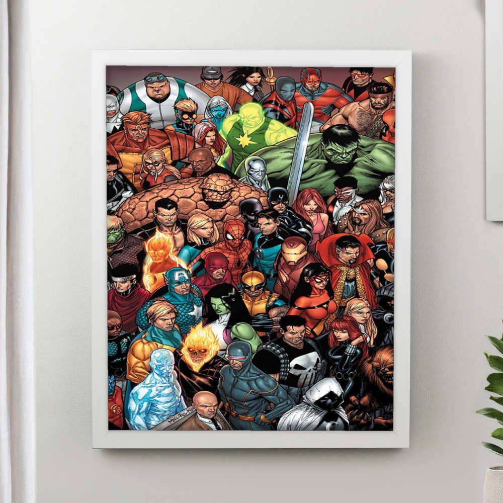 تابلو پینکمن طرح کمیک مارول Marvel Comic 43 (1) Jm
