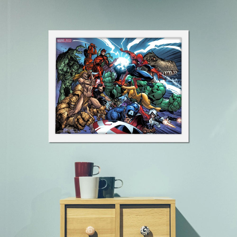تابلو پینکمن طرح کمیک مارول Marvel Comic 4 Jm