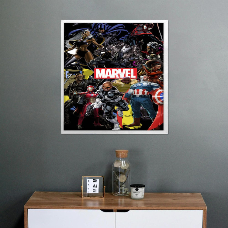 تابلو پینکمن طرح کمیک مارول Marvel Comic 4 (1) Jm